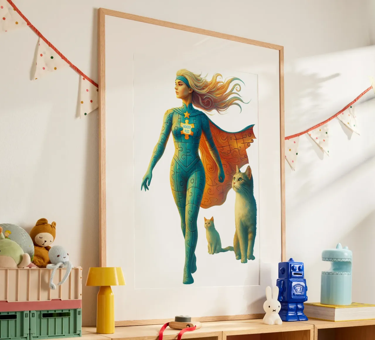 WONDER PUZZ Poster von Vintage Van Gogh
