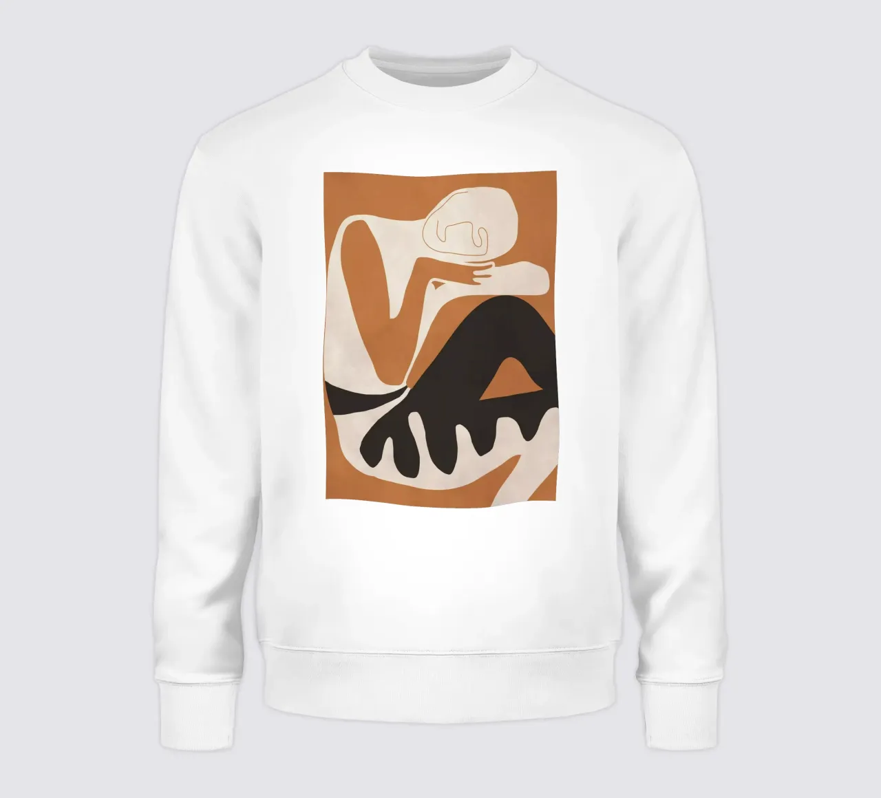Abstract Art Figure sweatshirt by ThingDesign