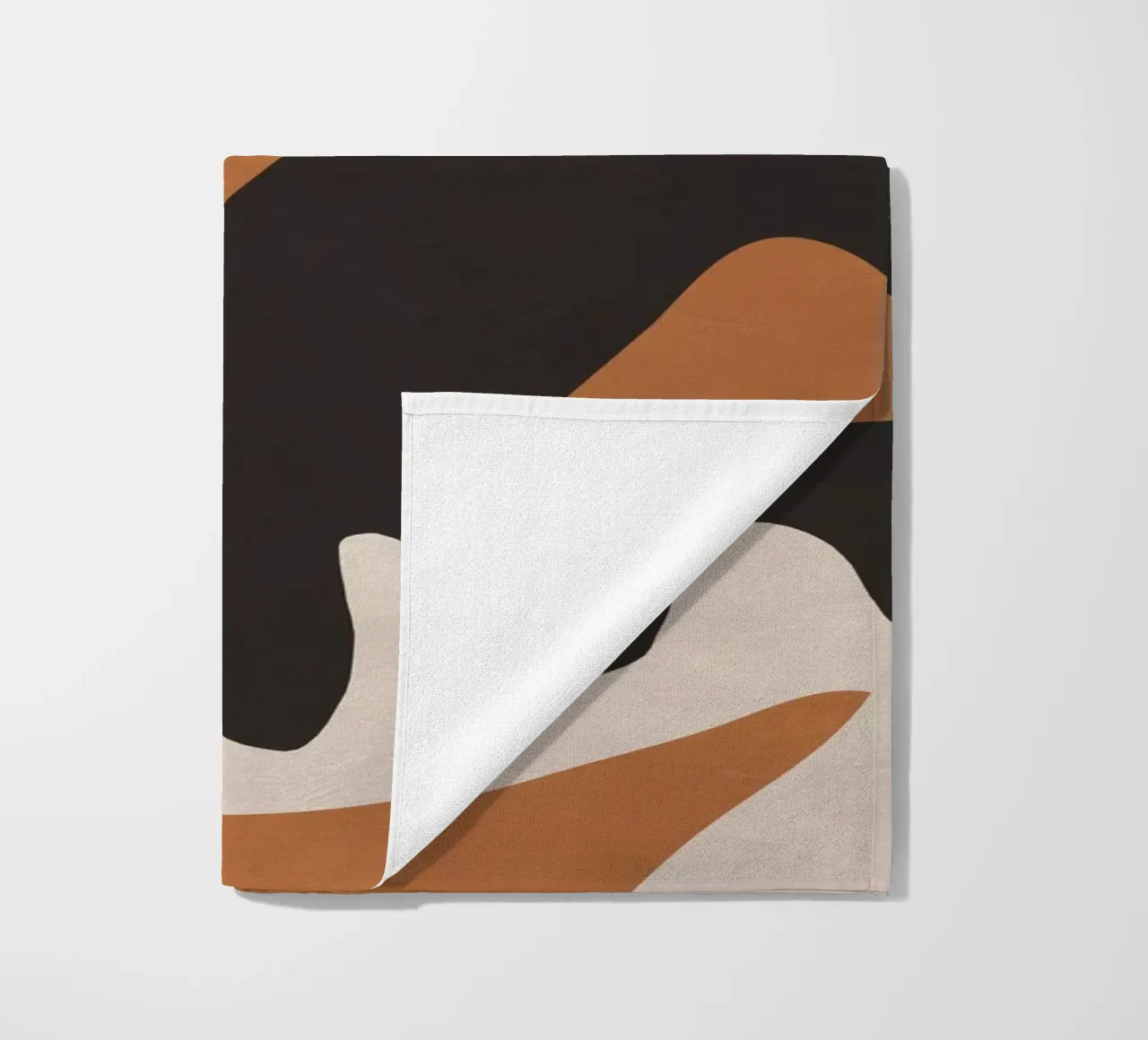 Abstract Art Figure beach towel by ThingDesign