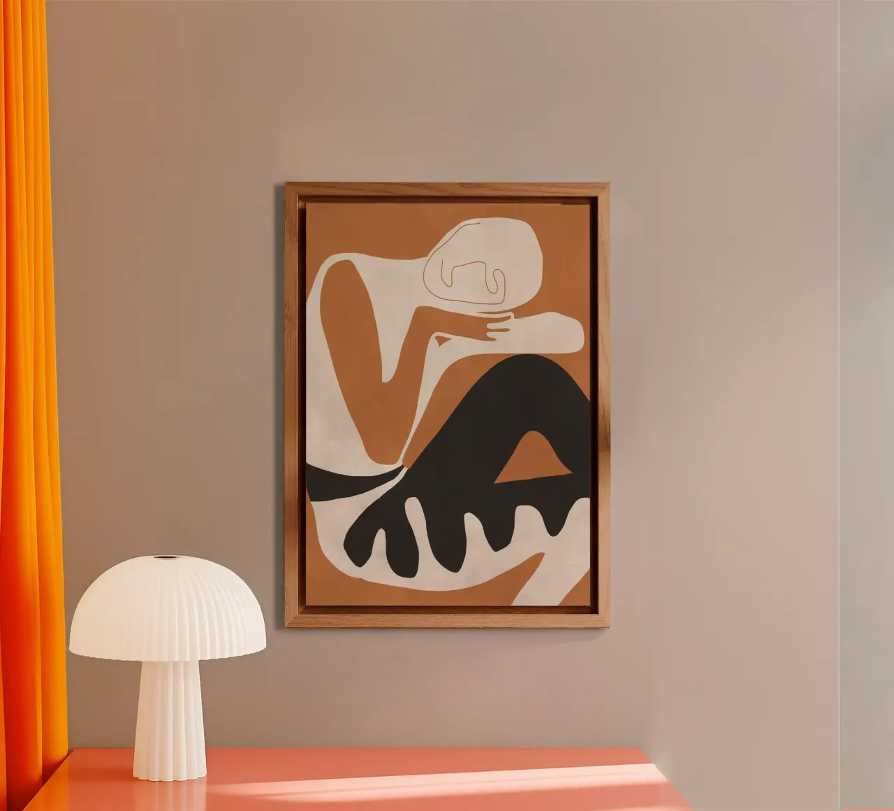Abstract Art Figure alu-dibond by ThingDesign