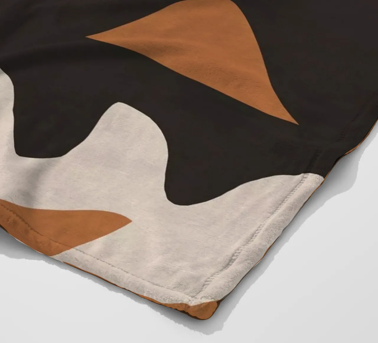 Abstract Art Figure fleece blanket by ThingDesign
