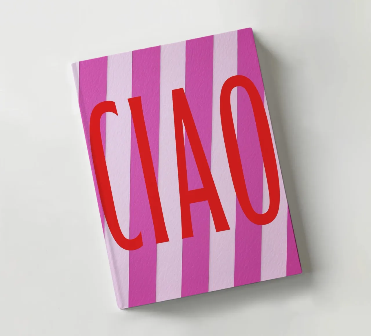 Ciao, bis bald notebook by Carinaprint