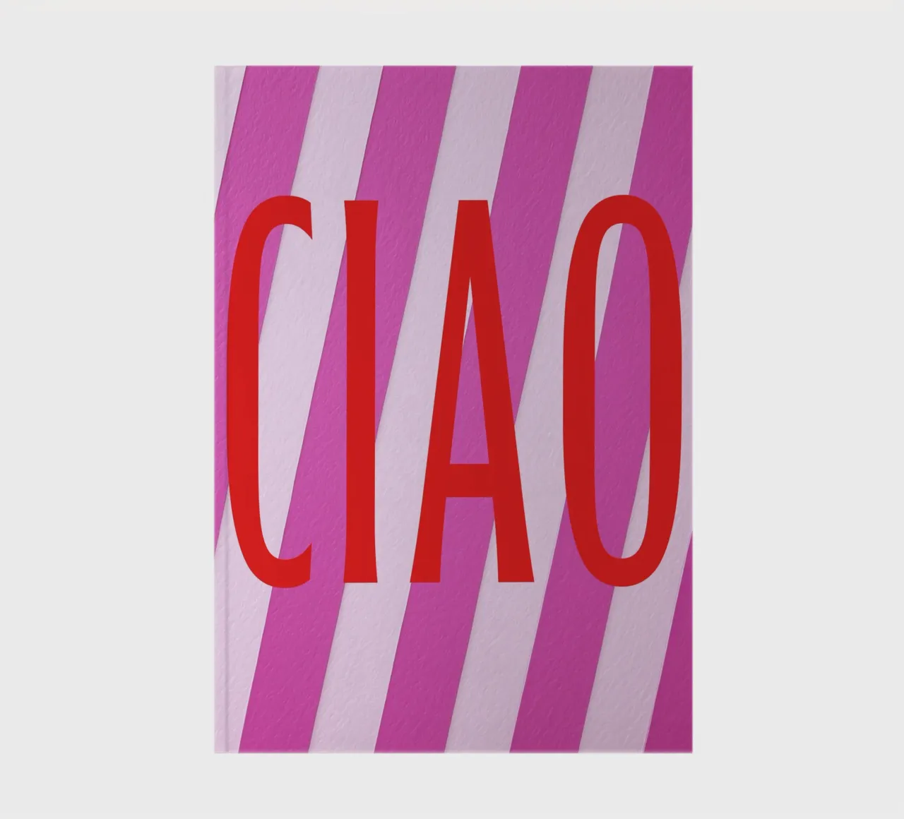 Ciao, bis bald notebook by Carinaprint