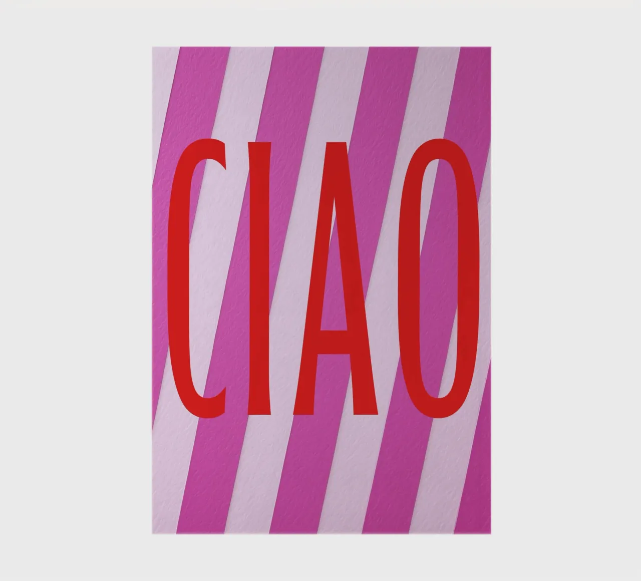 Ciao, bis bald notebook by Carinaprint