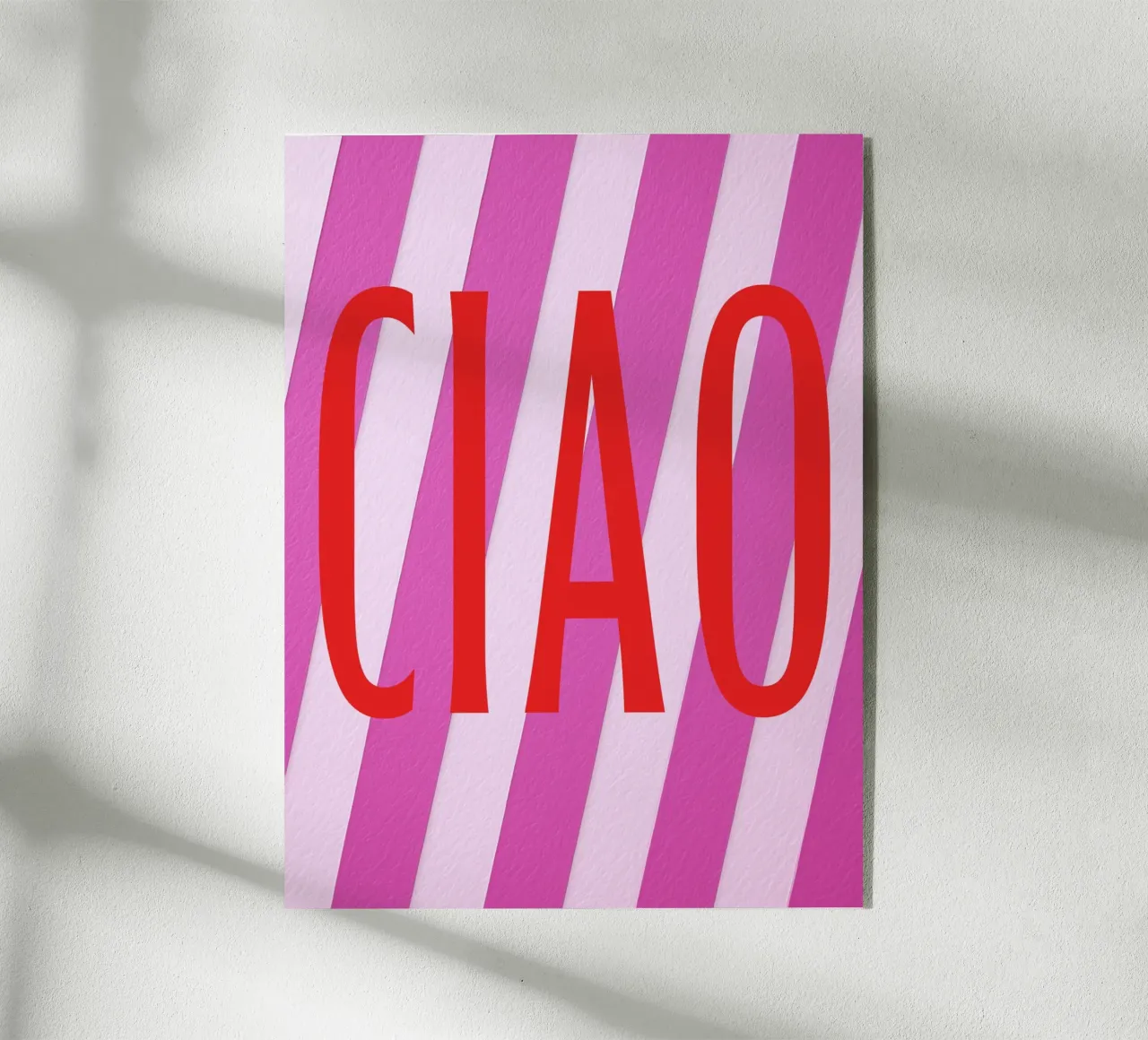 Ciao, bis calvo plexiglass da Carinaprint