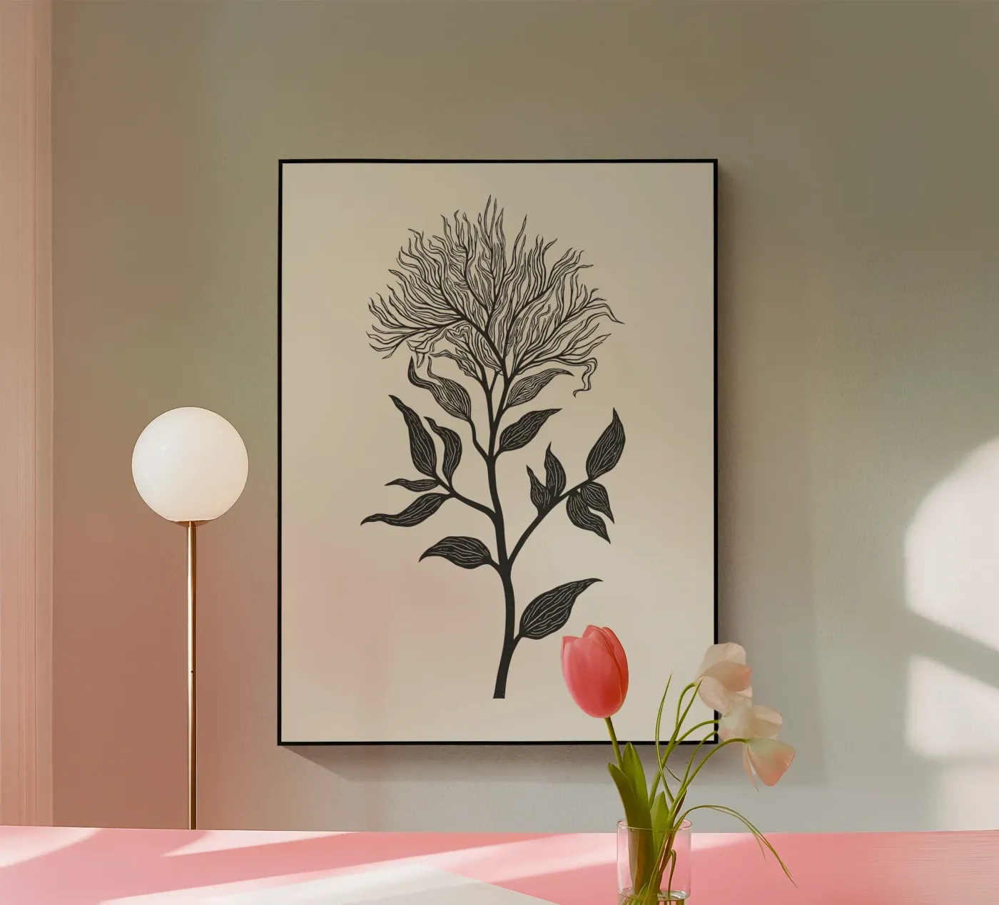 Botanical Poster 2 plexiglass da Indigo Rain