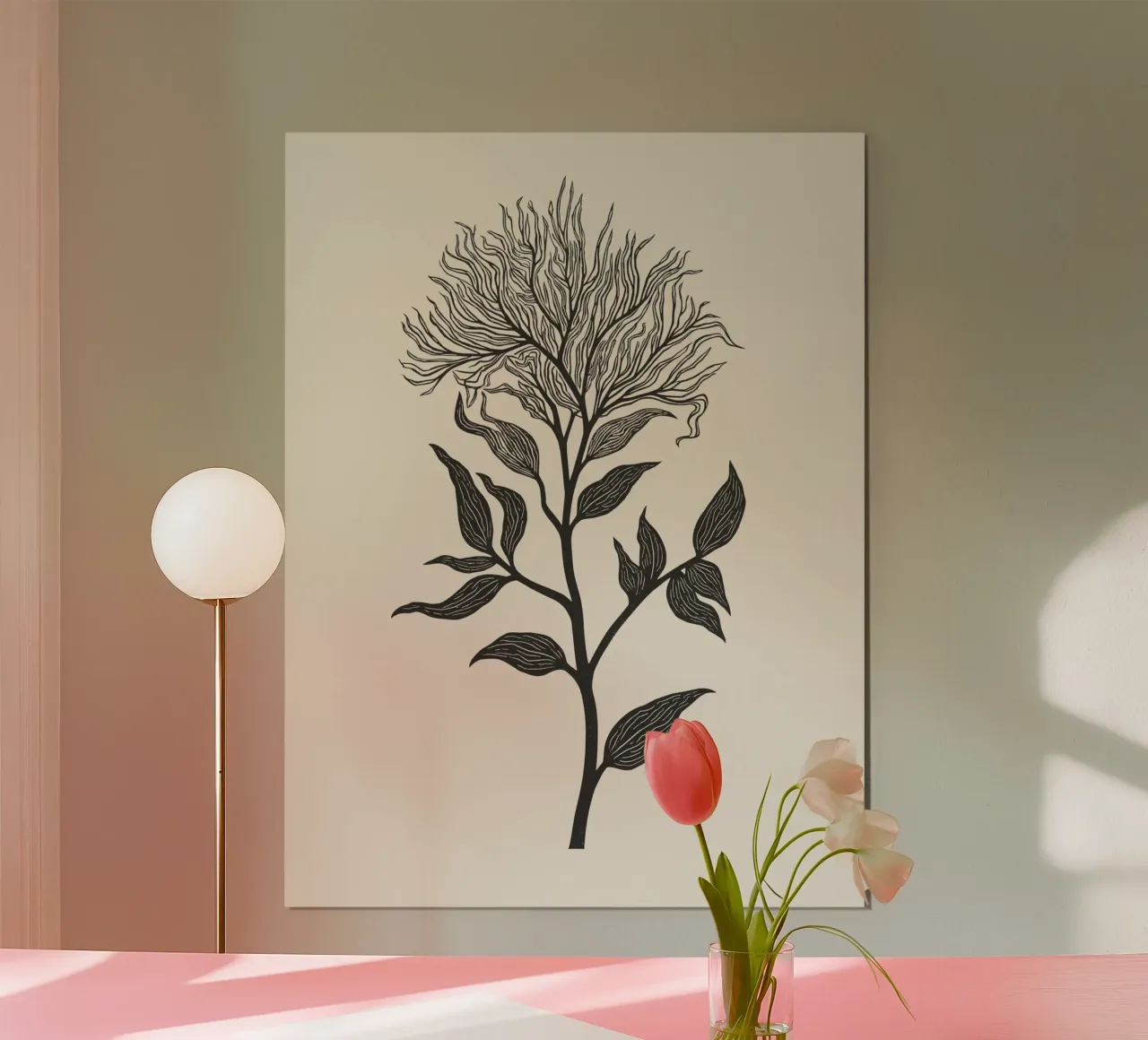 Botanical Poster 2 poster con telaio in alluminio da Indigo Rain