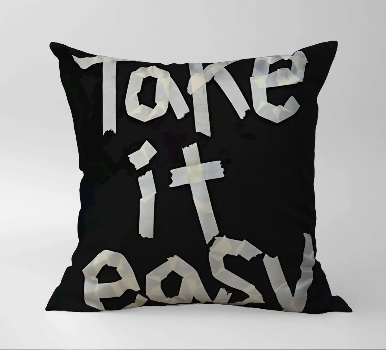 Take it easy cuscino da Type & Tape