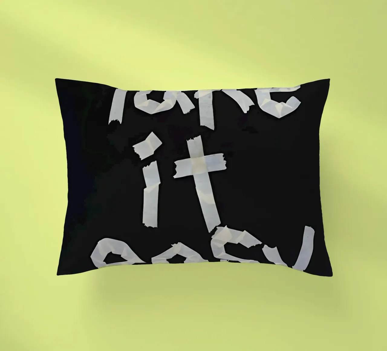 Take it easy cuscino da Type & Tape