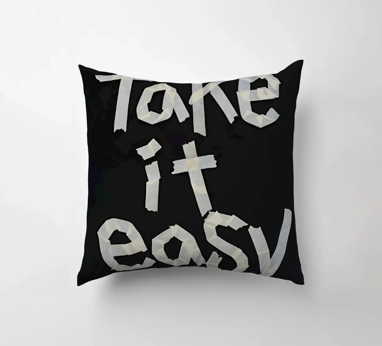 Take it easy cuscino da Type & Tape