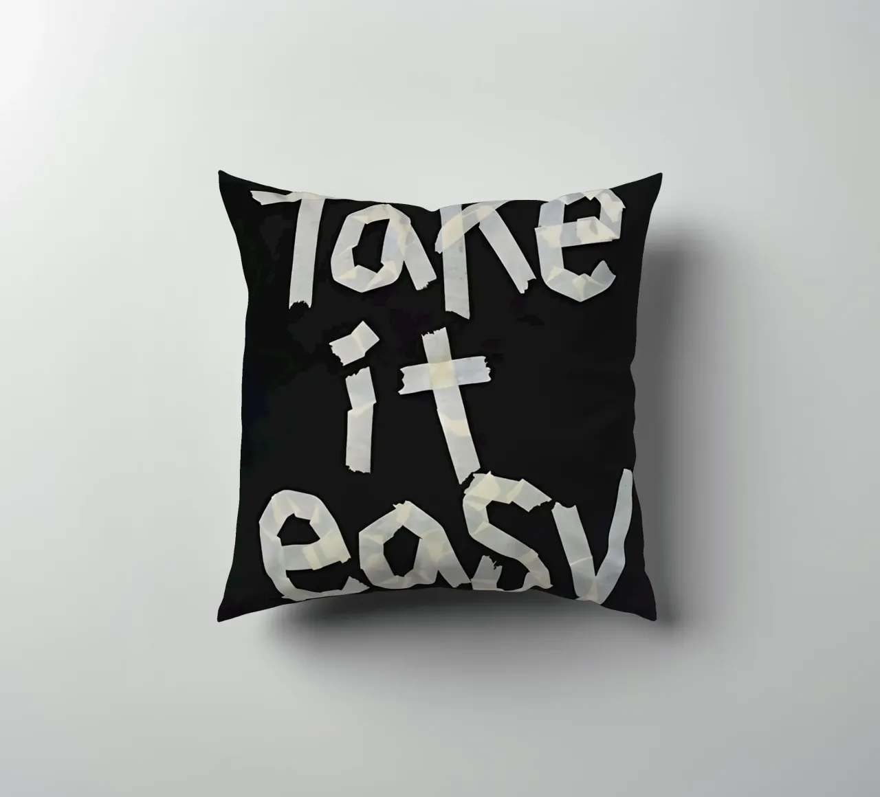 Take it easy cuscino da Type & Tape