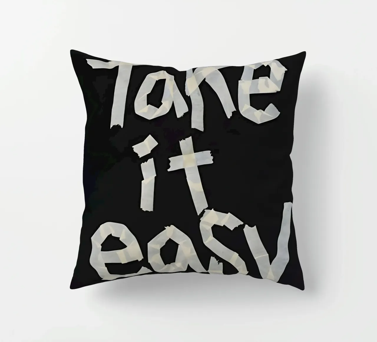 Take it easy cuscino da Type & Tape