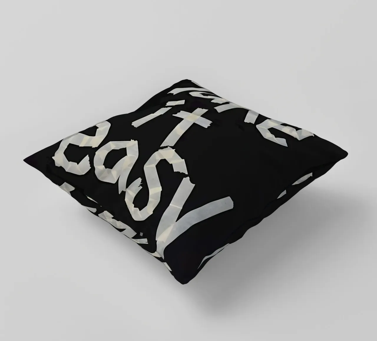 Take it easy cuscino da Type & Tape