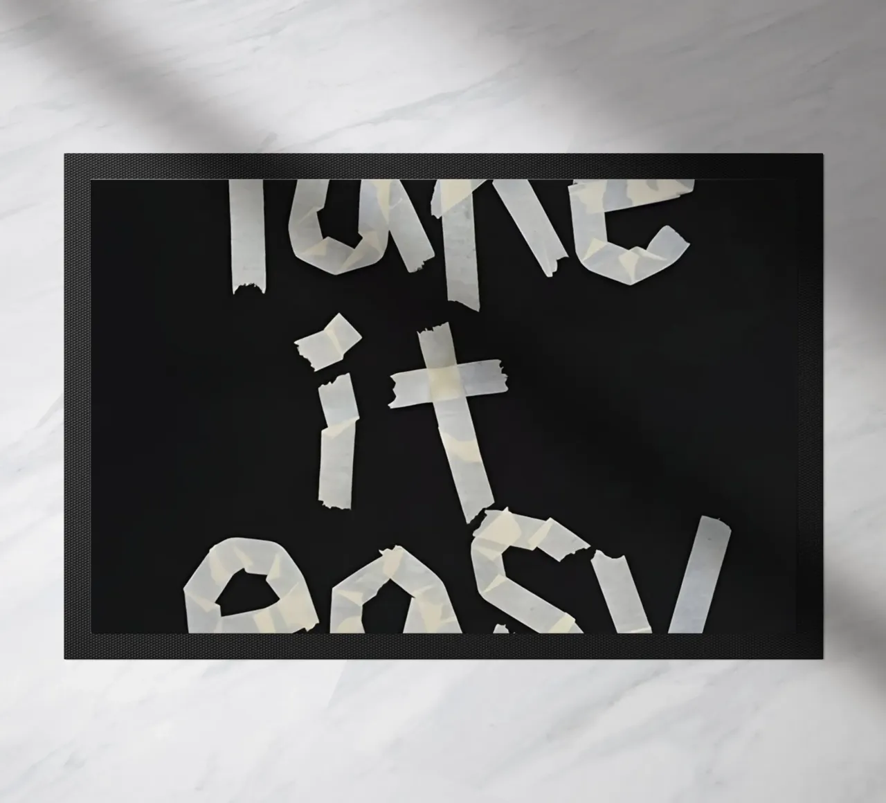 Take it easy zerbino da Type & Tape