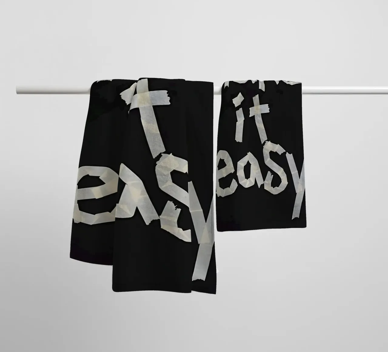 Take it easy asciugamano da bagno da Type & Tape