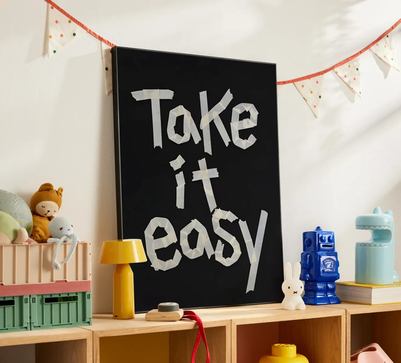 Take it easy alluminio dibond da Type & Tape
