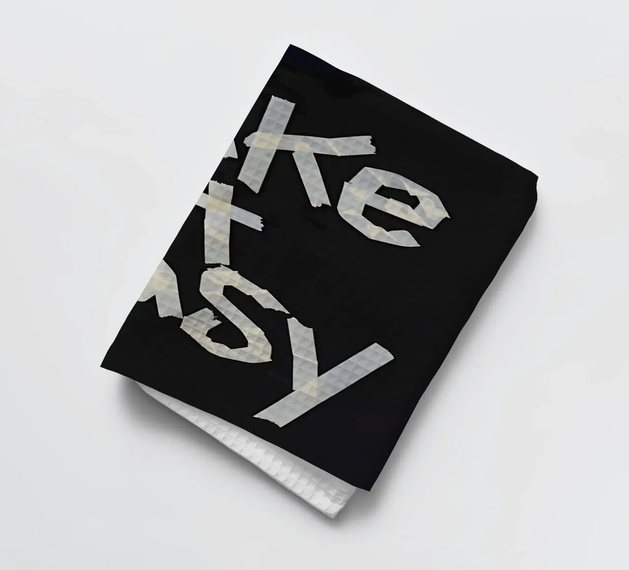 Take it easy canovaccio da cucina da Type & Tape