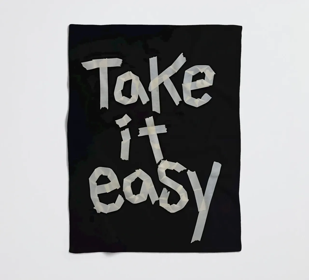 Take it easy coperta in pile da Type & Tape