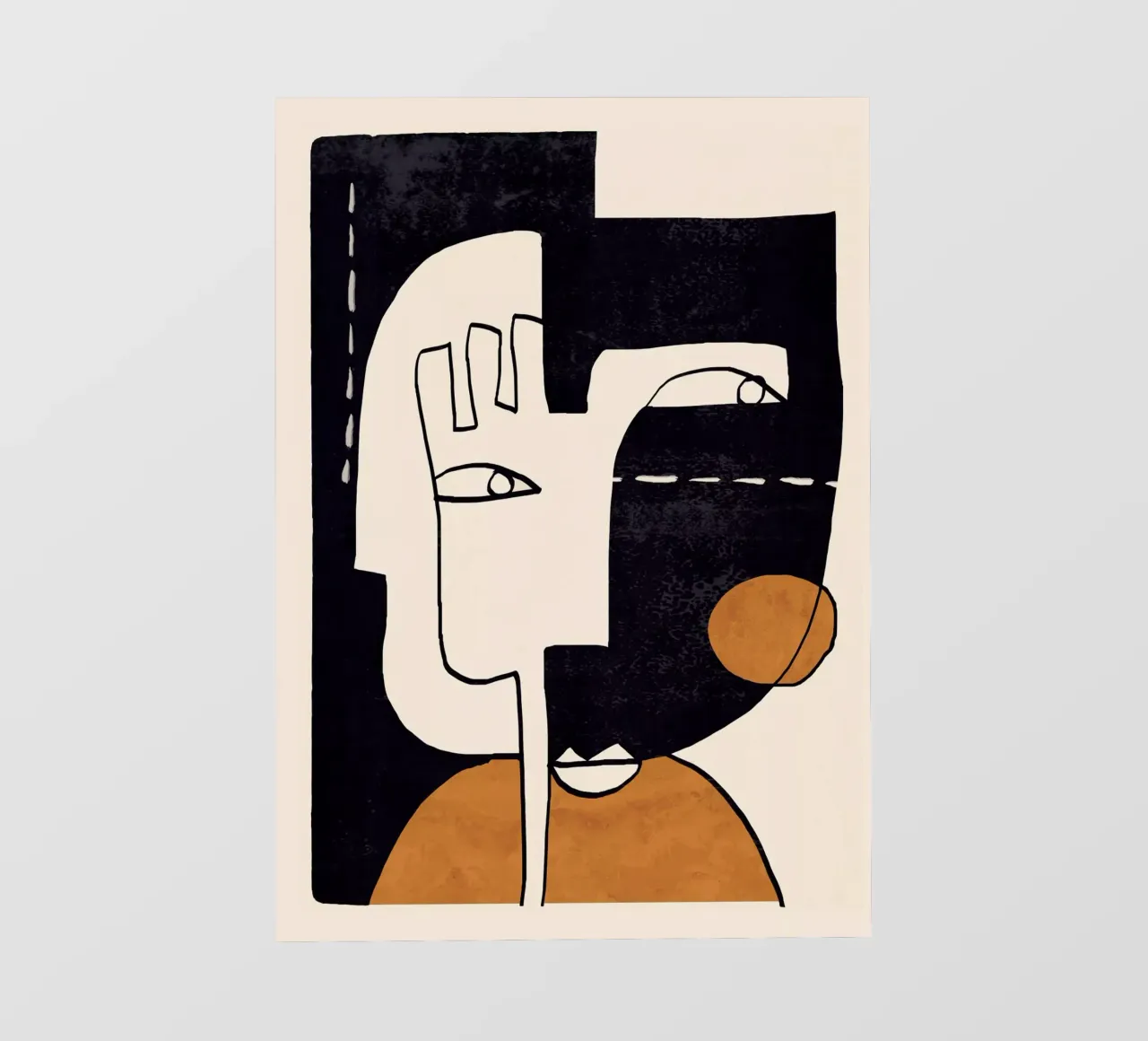 Abstract Face 55 backlit film by ThingDesign