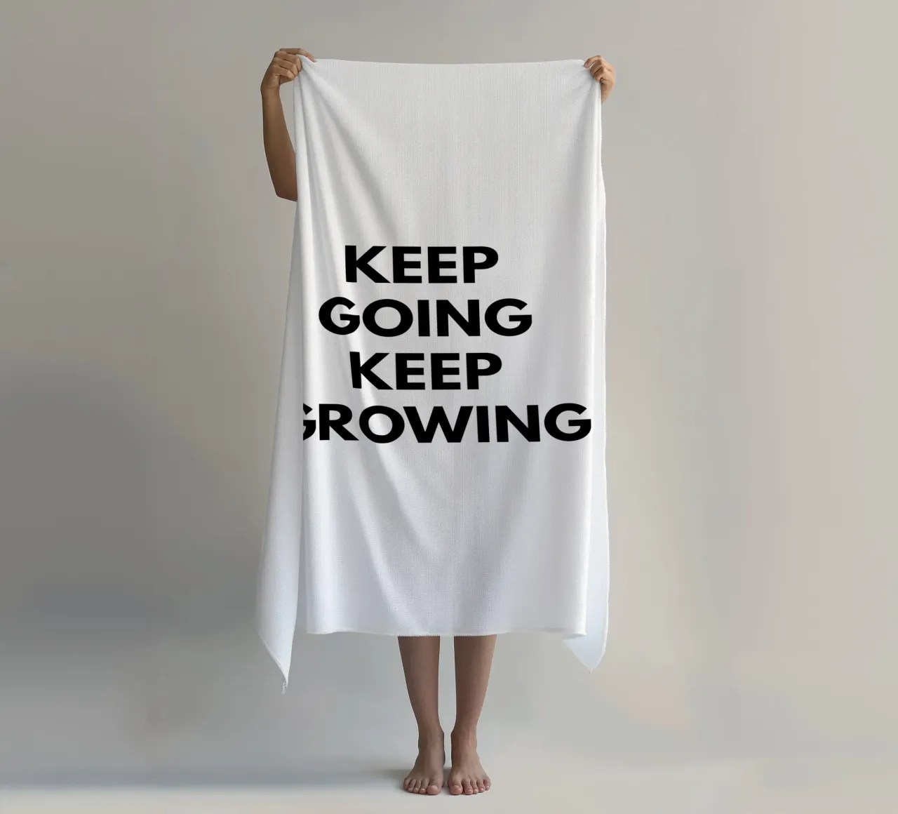 Keep Growing Keep Going telo mare da Typo Designs