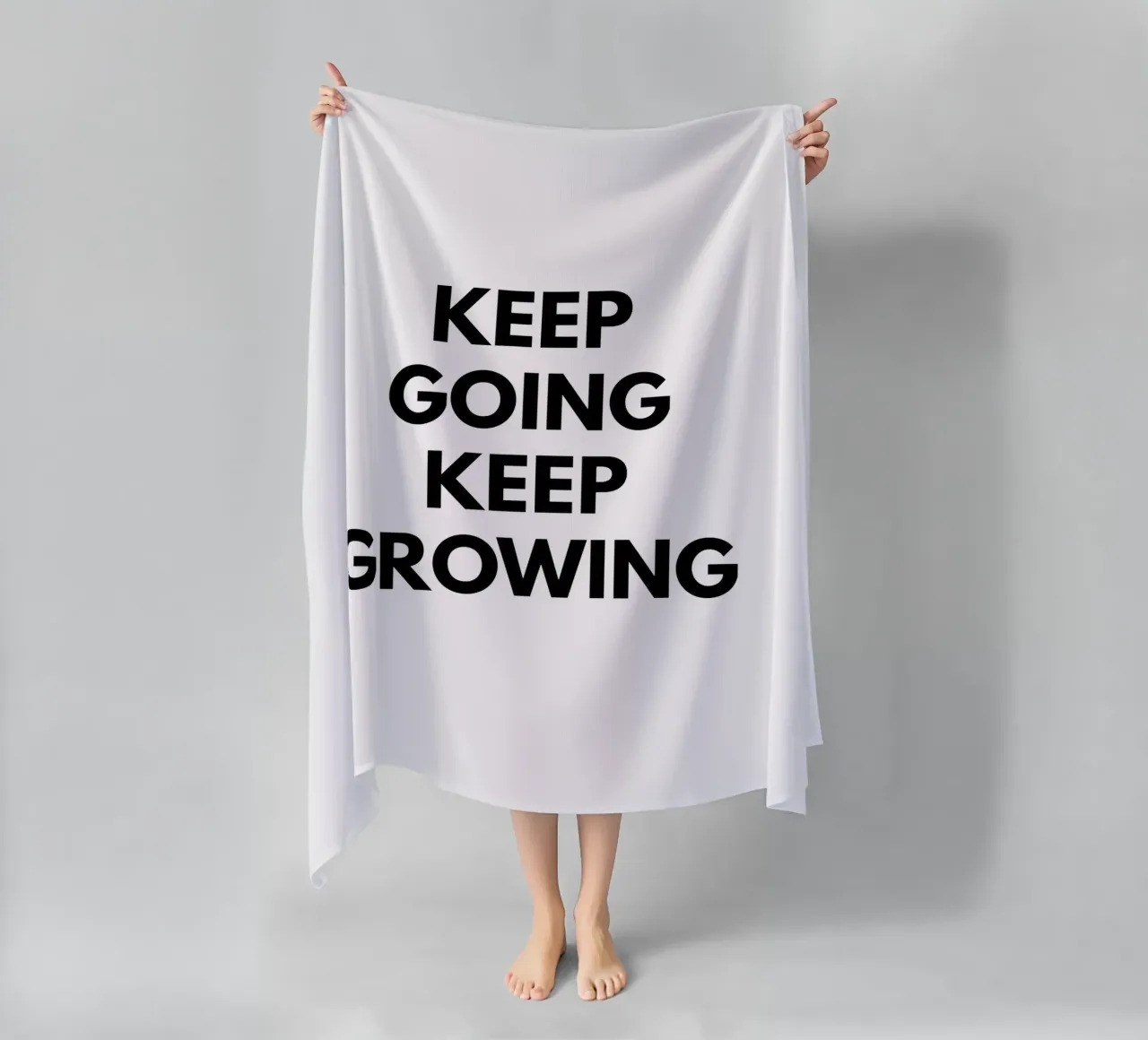 Keep Growing Keep Going telo mare da Typo Designs