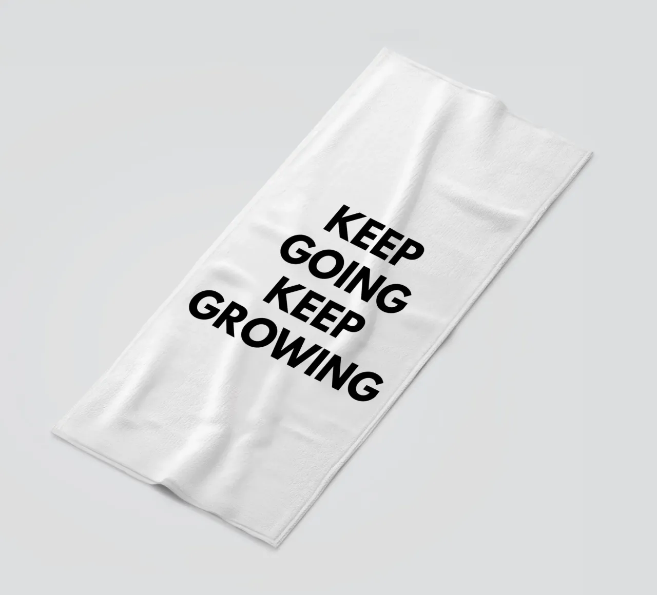 Keep Growing Keep Going telo mare da Typo Designs