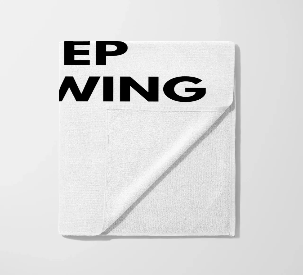 Keep Growing Keep Going telo mare da Typo Designs