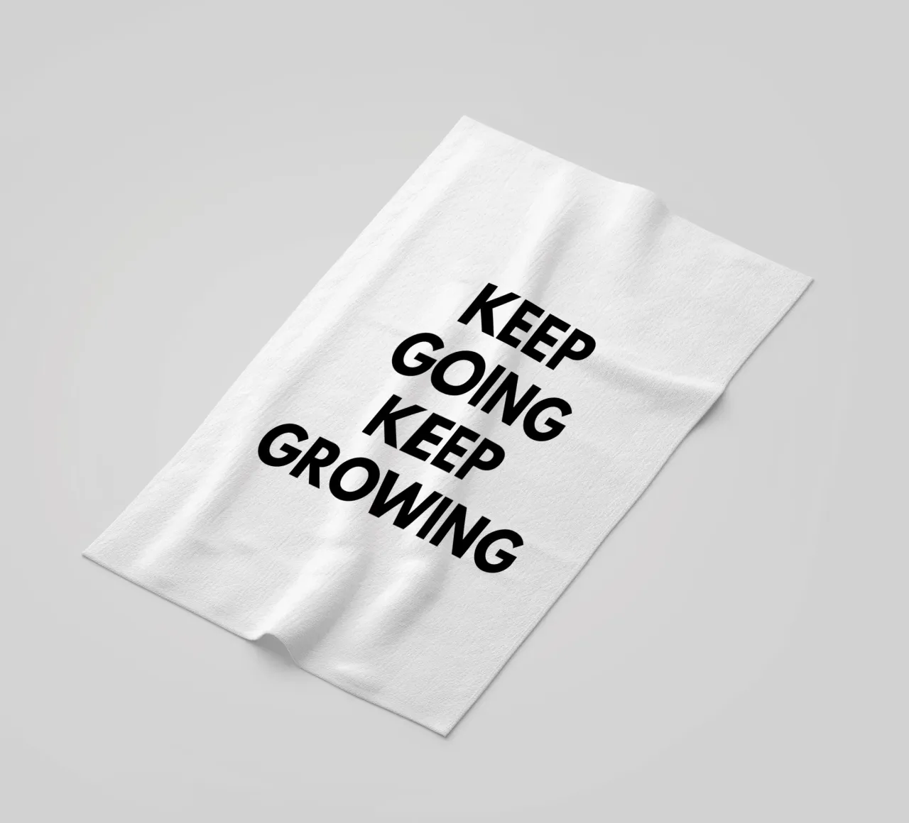 Keep Growing Keep Going telo mare da Typo Designs