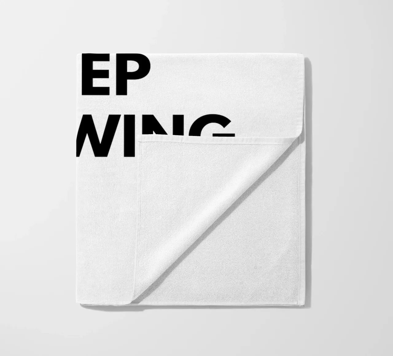 Keep Growing Keep Going telo mare da Typo Designs