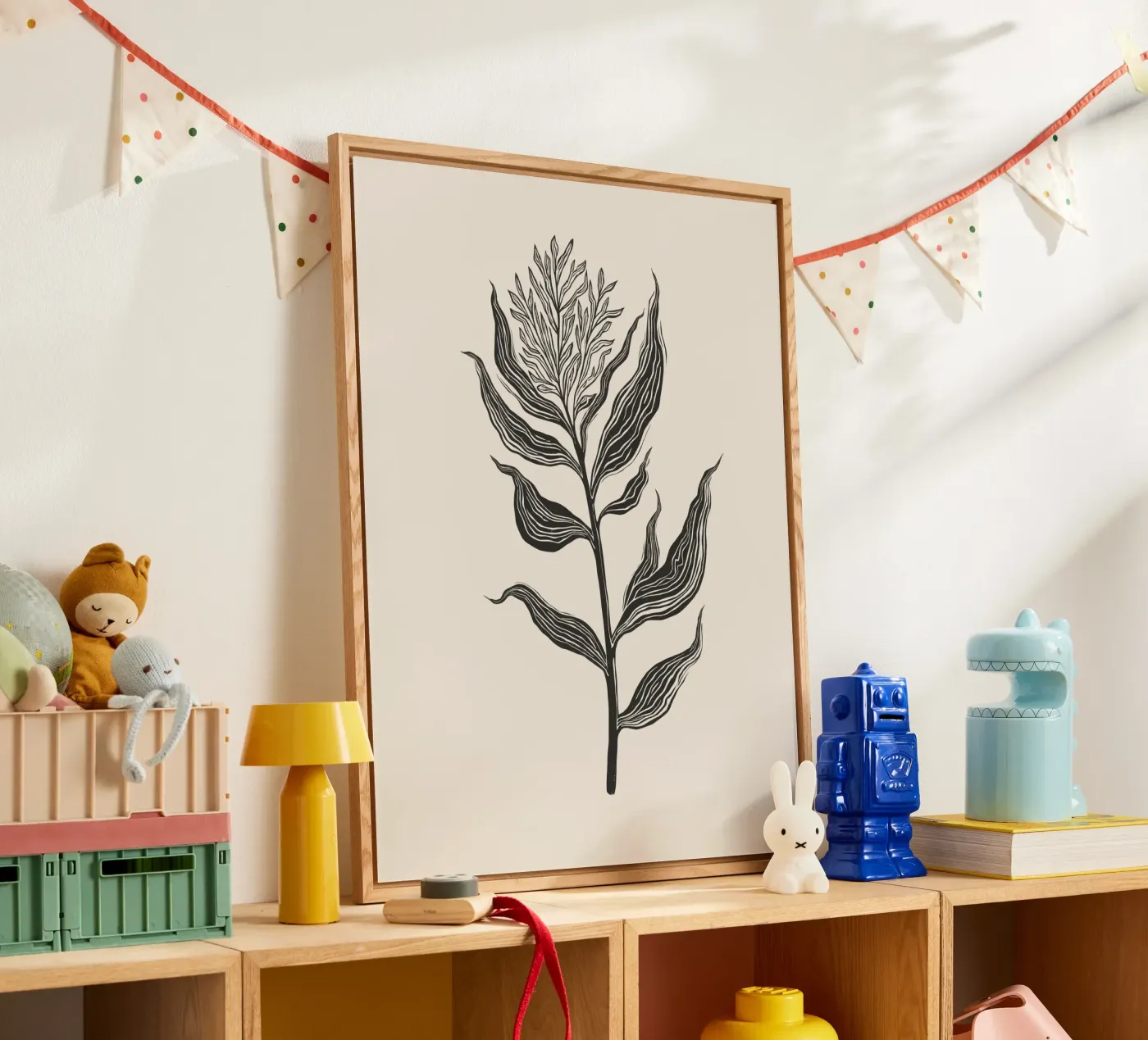 Botanical Poster 3 plexiglass da Indigo Rain