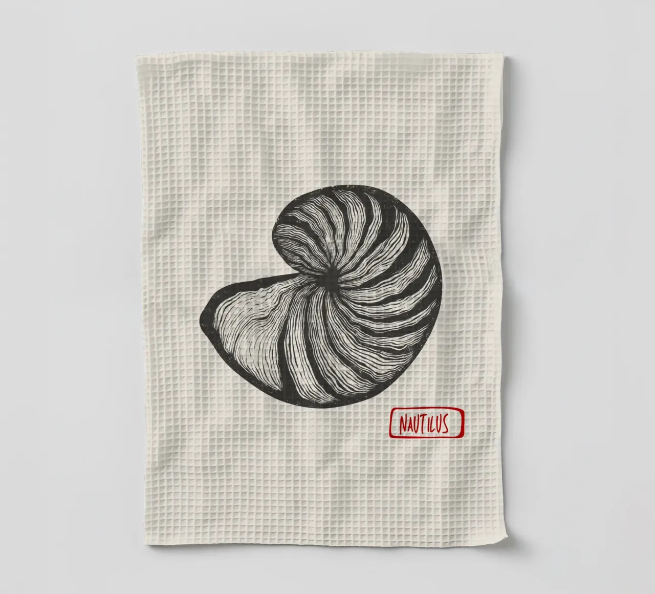 Nautilus canovaccio da cucina da Indigo Rain