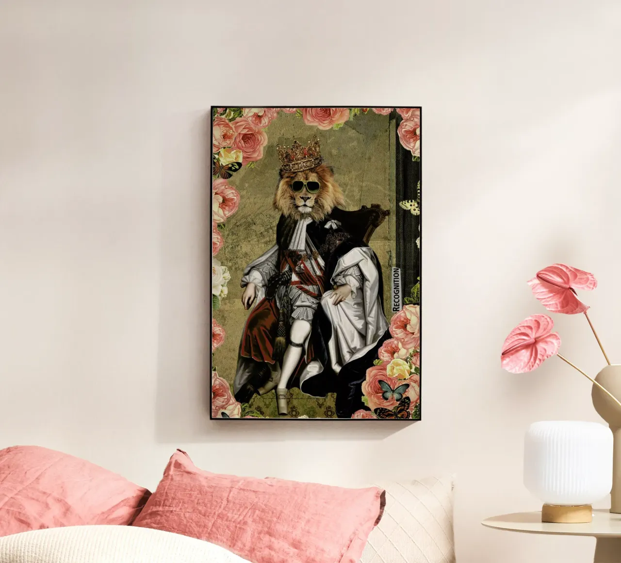 Animals: The King plexiglass da Elo Marc