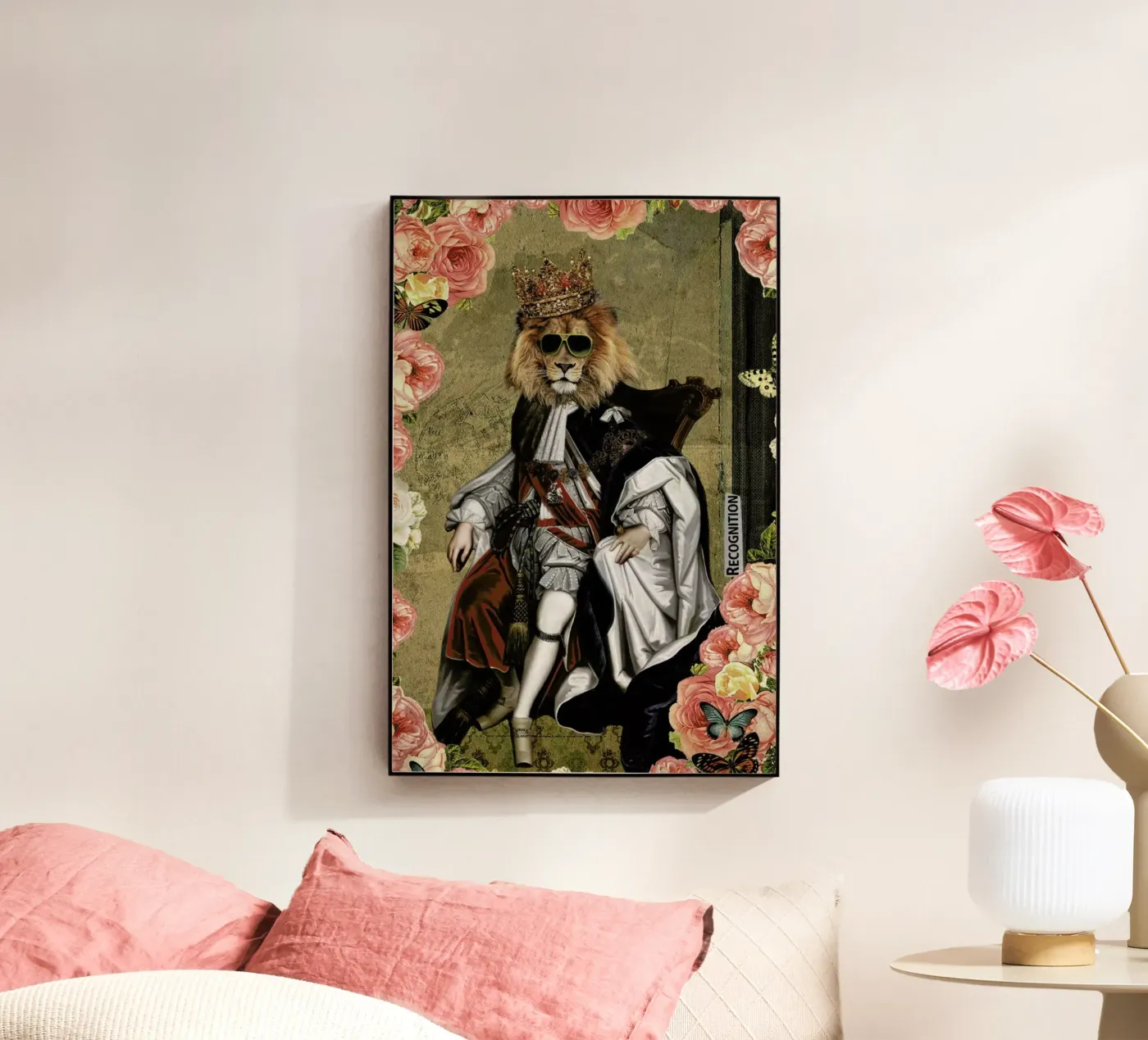 Animals: The King plexiglass da Elo Marc