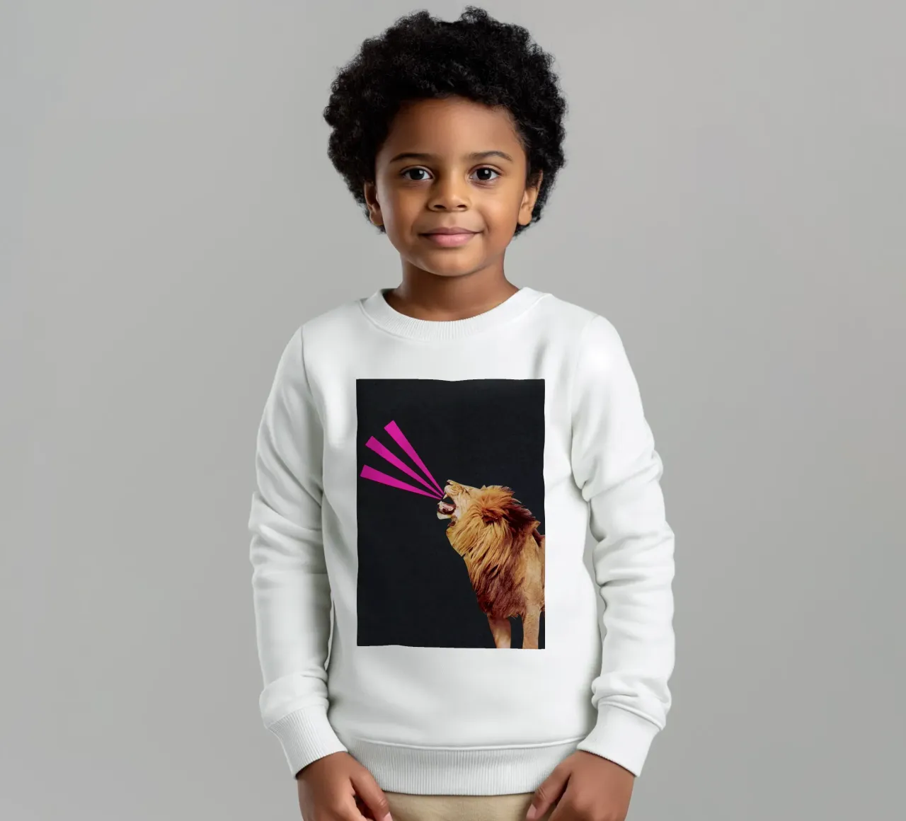 ROAR felpa bambino da Cassia Beck Collage