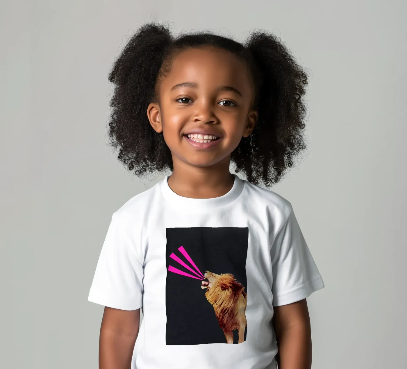 ROAR kinder t-shirt van Cassia Beck Collage