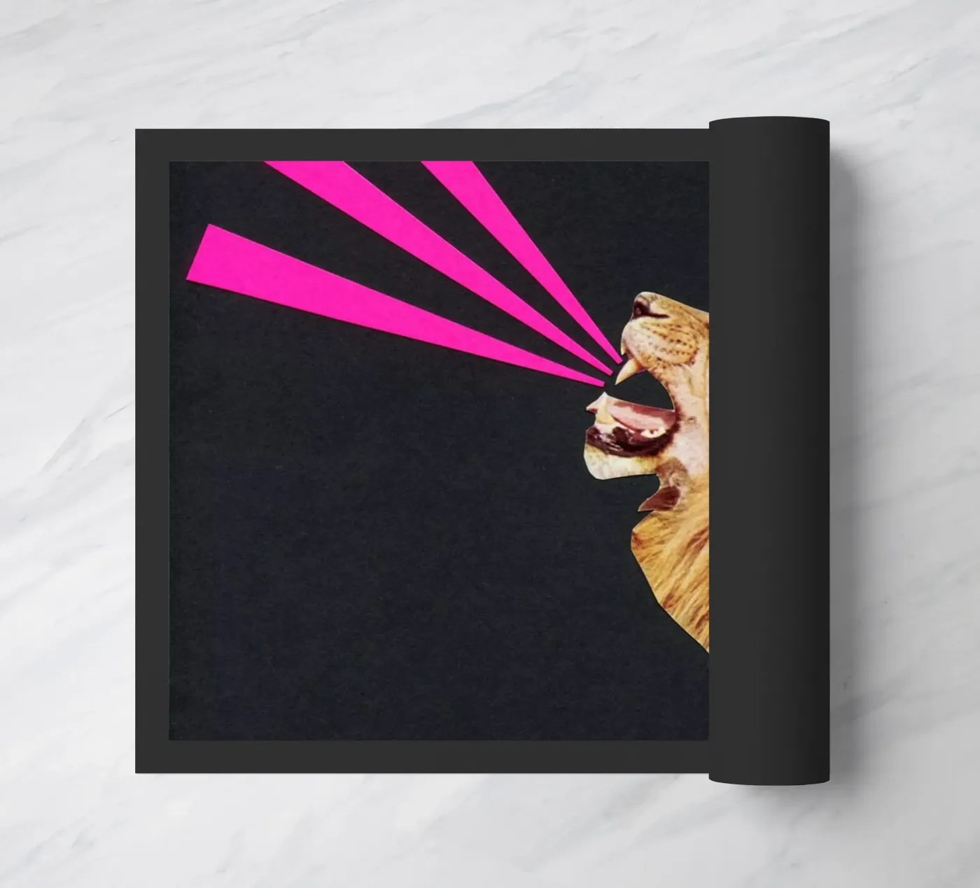 ROAR paillasson de Cassia Beck Collage