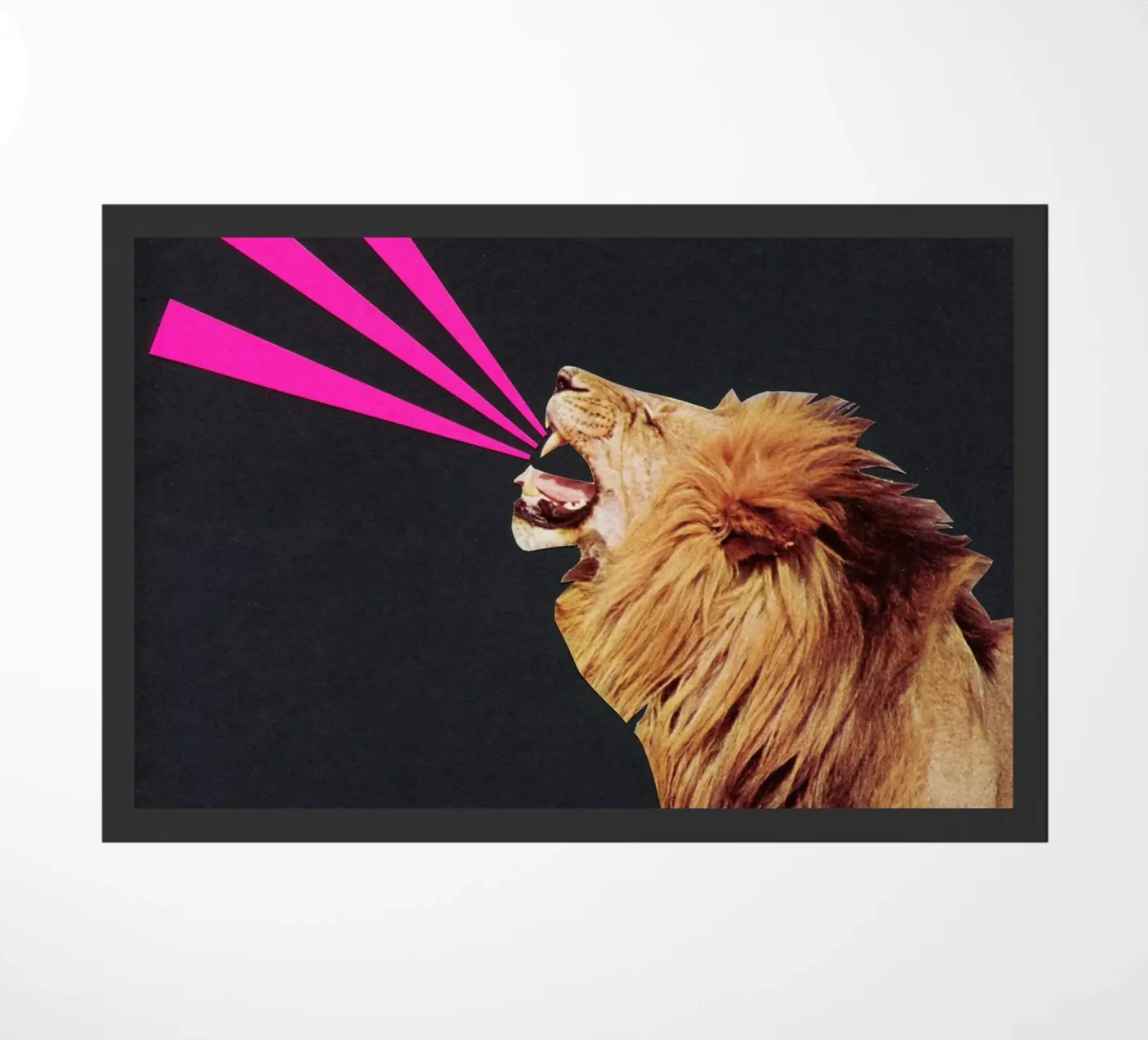 ROAR paillasson de Cassia Beck Collage