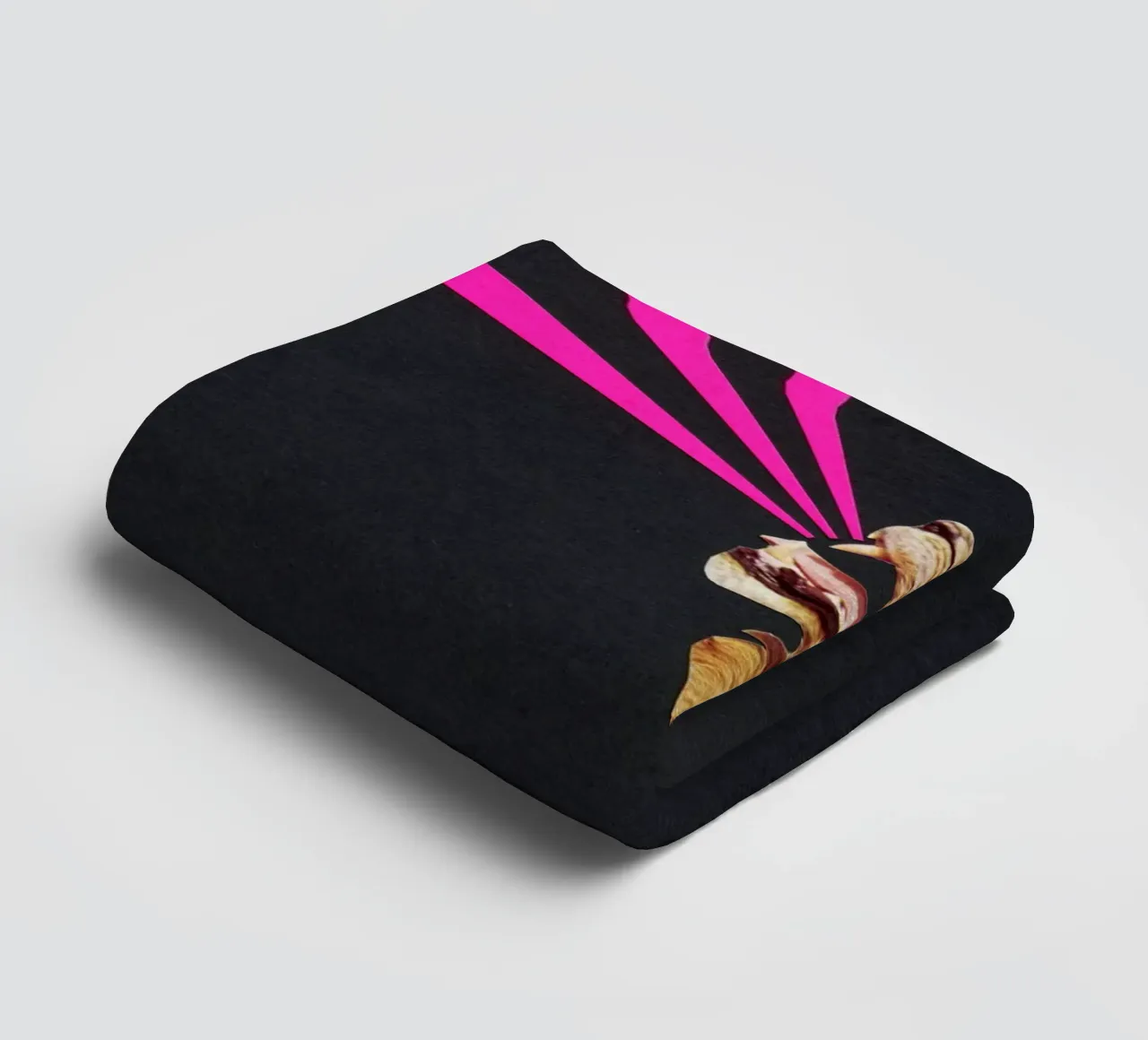 ROAR towel by Cassia Beck Collage