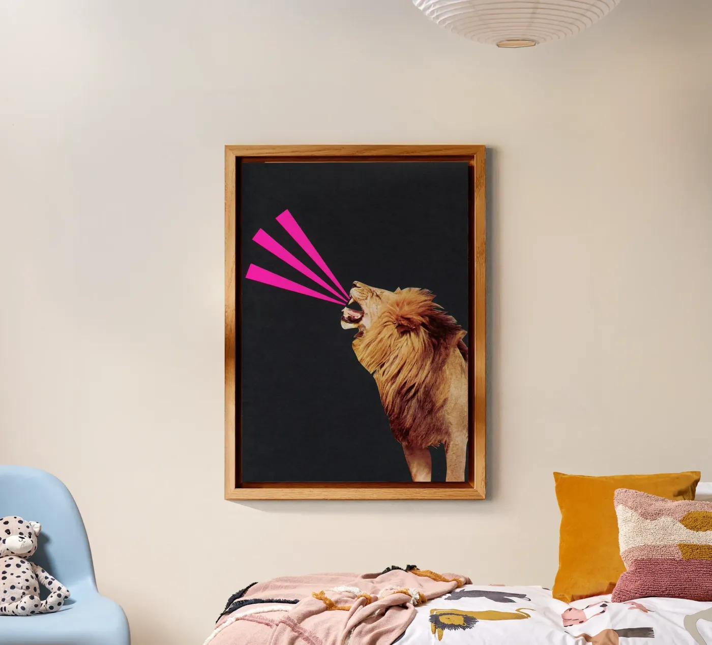 ROAR alluminio dibond da Cassia Beck Collage