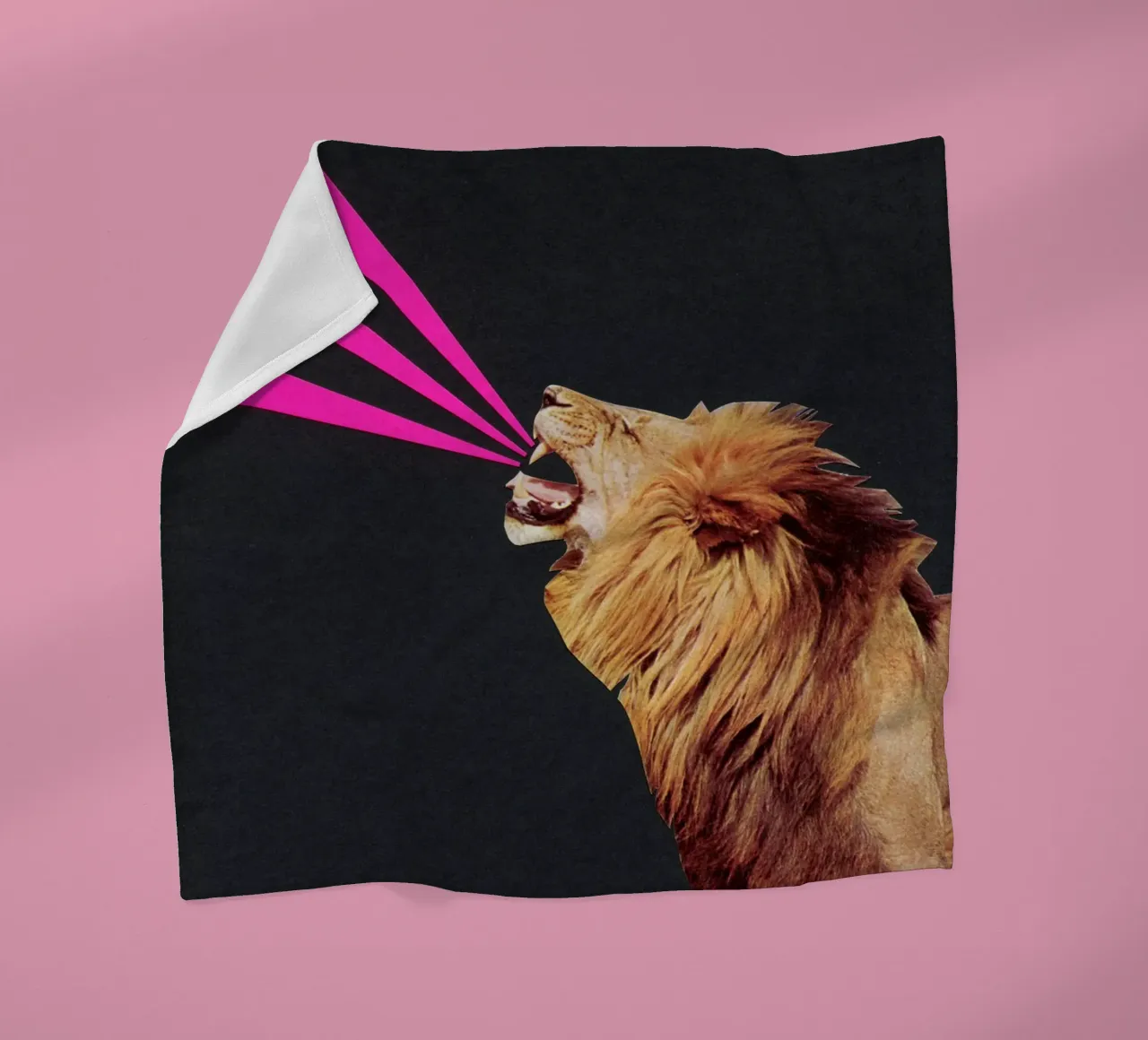 ROAR coperta in pile da Cassia Beck Collage