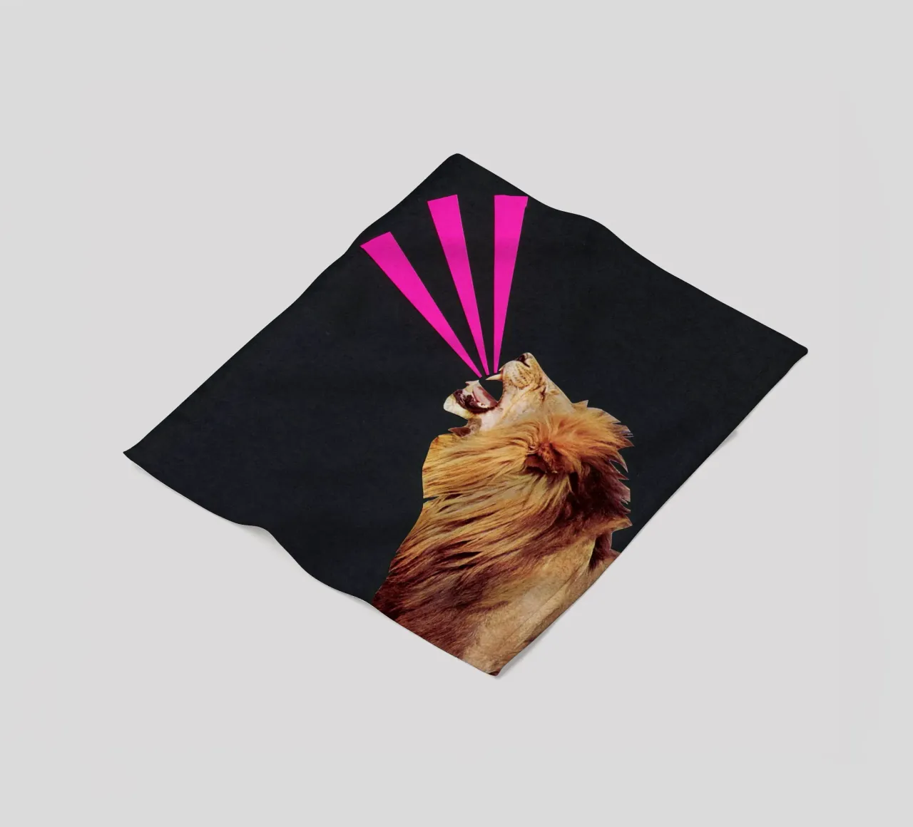 ROAR coperta in pile da Cassia Beck Collage