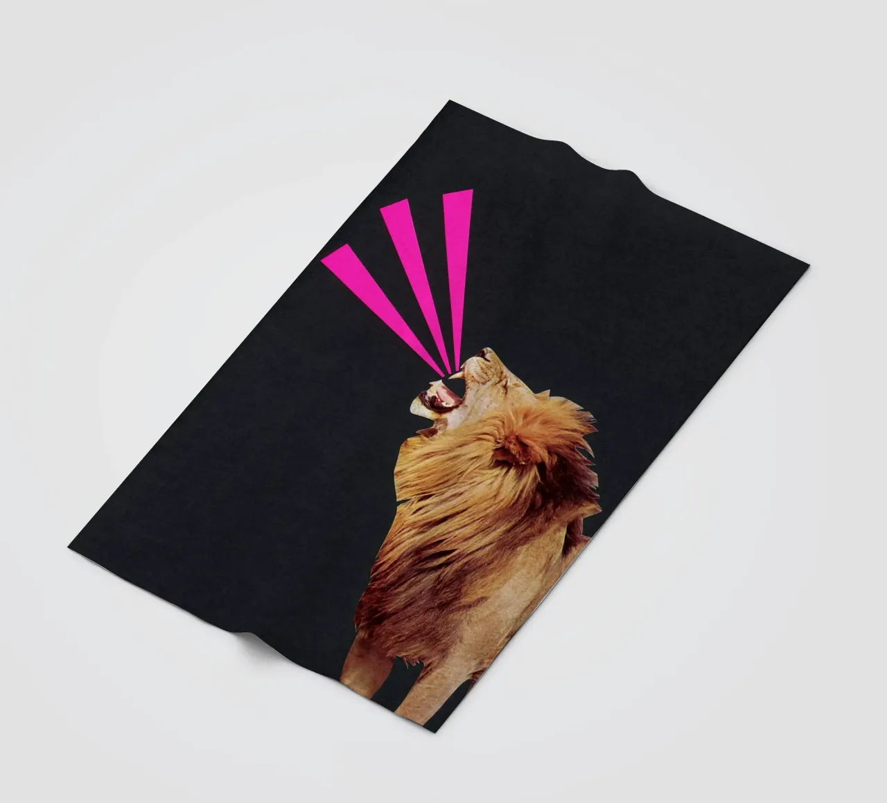 ROAR coperta in pile da Cassia Beck Collage