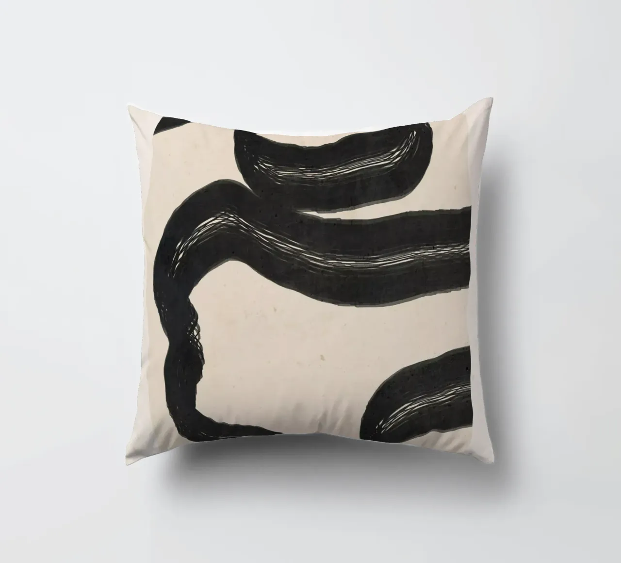 Minimal Abstract Art 15 decorative cushion by ThingDesign