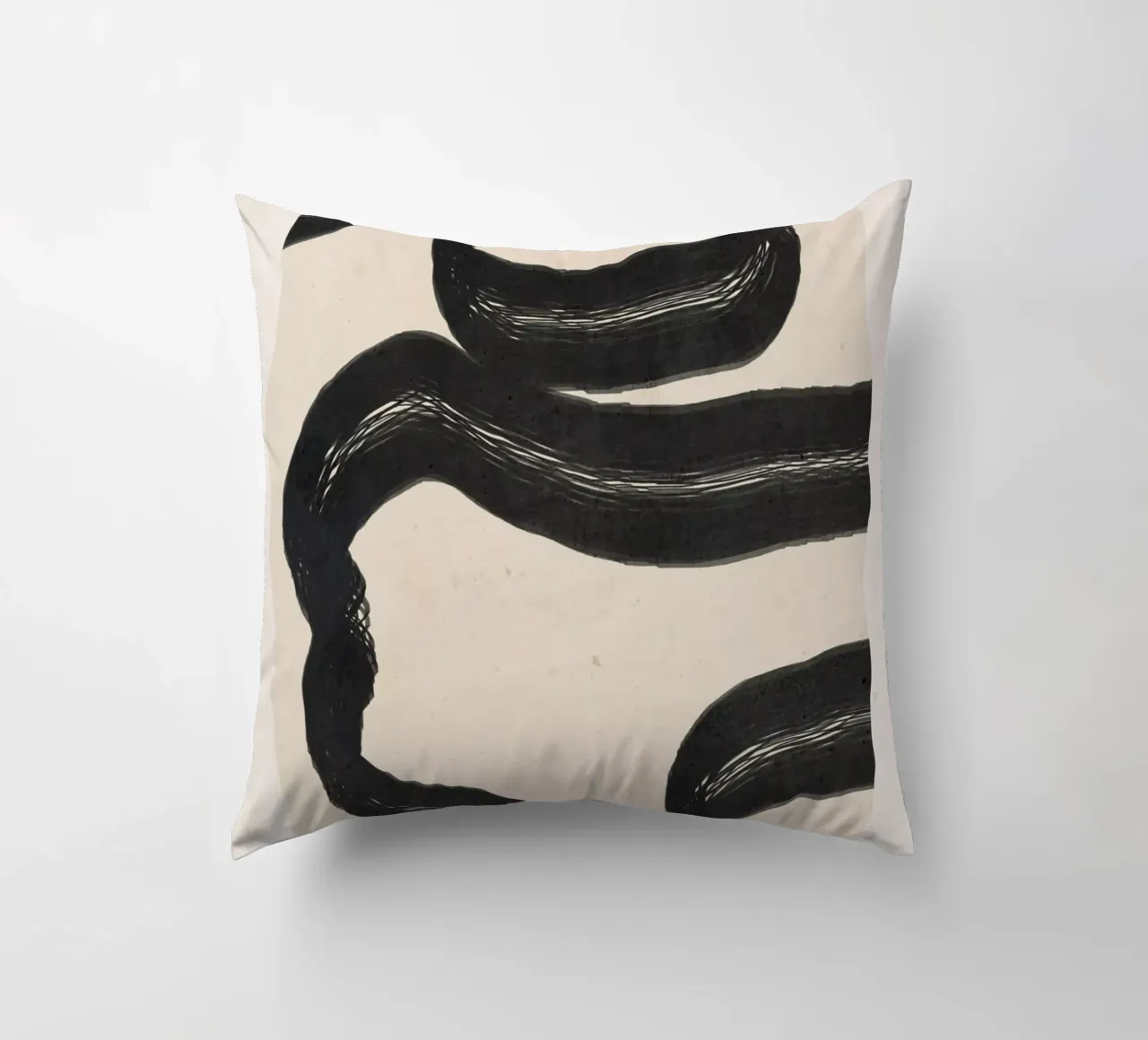 Minimal Abstract Art 15 decorative cushion by ThingDesign