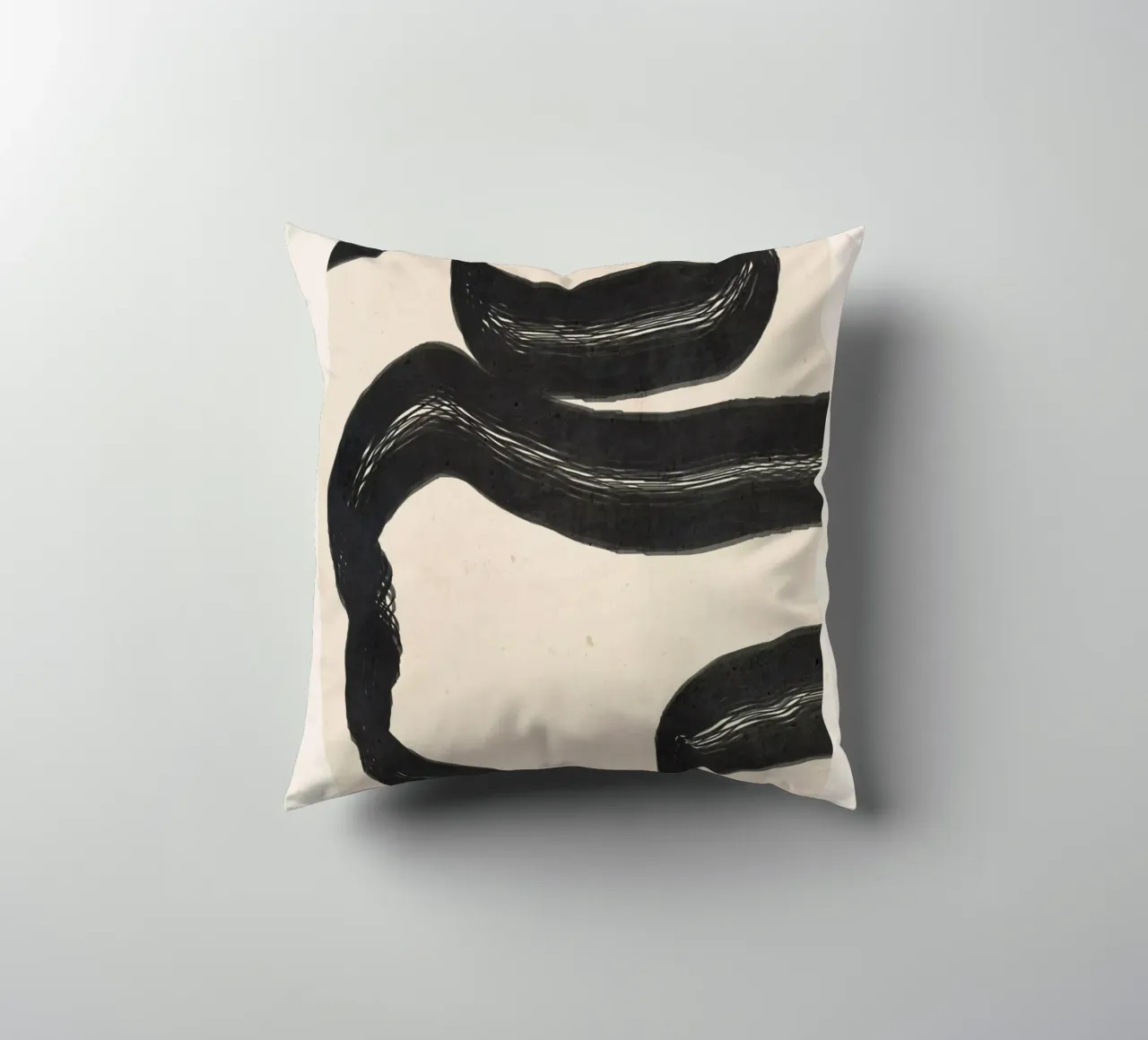 Minimal Abstract Art 15 decorative cushion by ThingDesign