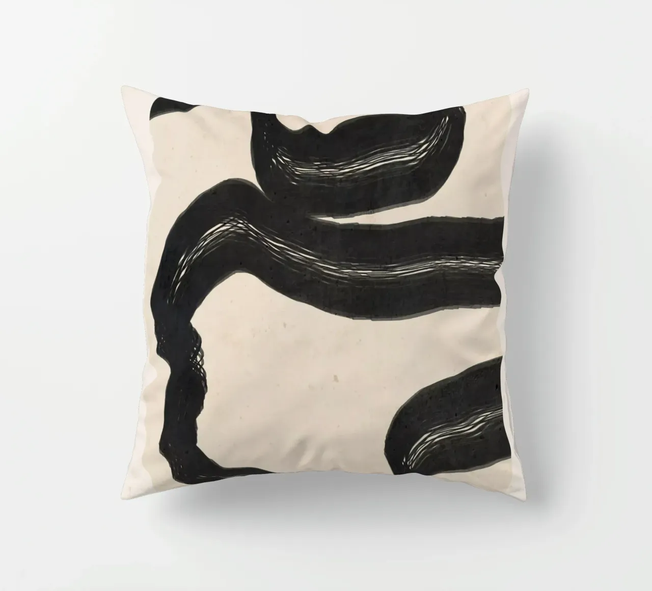 Minimal Abstract Art 15 decorative cushion by ThingDesign