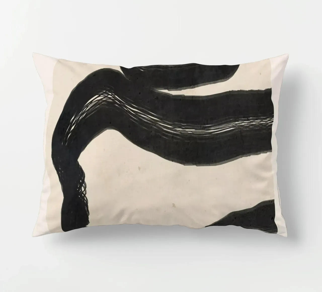 Minimal Abstract Art 15 decorative cushion by ThingDesign