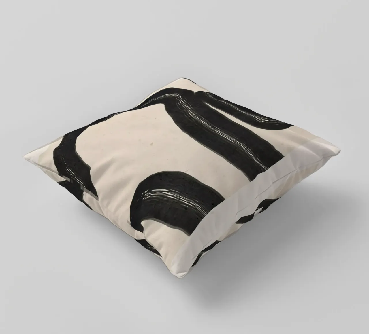 Minimal Abstract Art 15 decorative cushion by ThingDesign