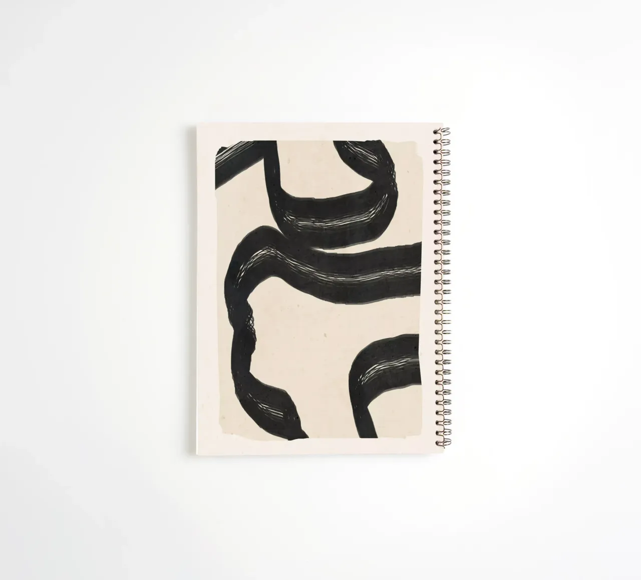Minimal Abstract Art 15 spiral notebook by ThingDesign