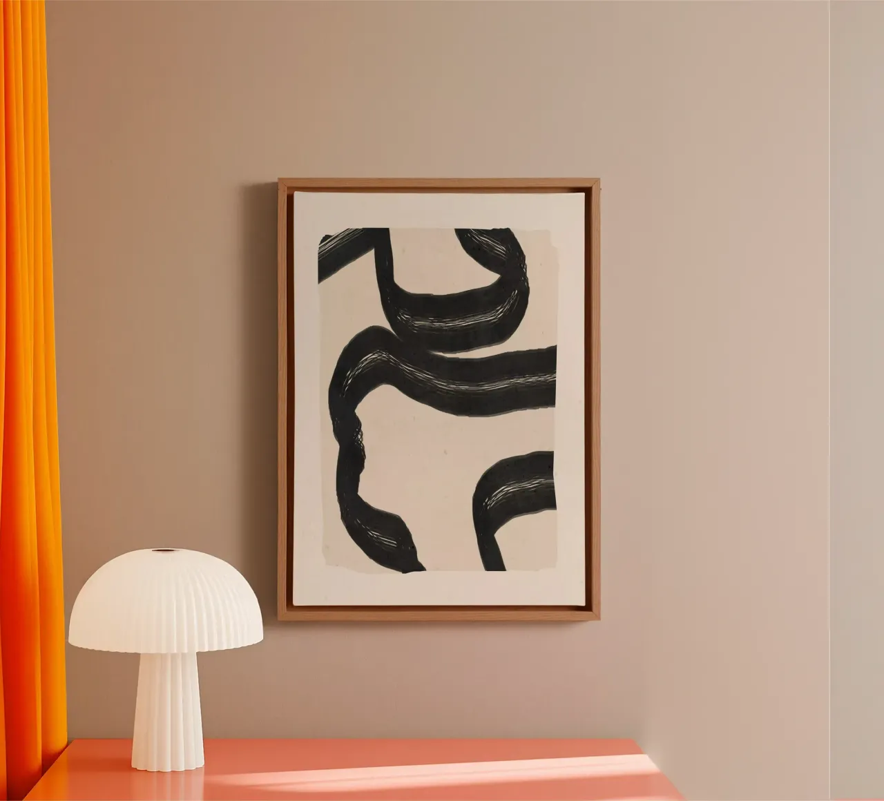 Minimal Abstract Art 15 canvas by ThingDesign